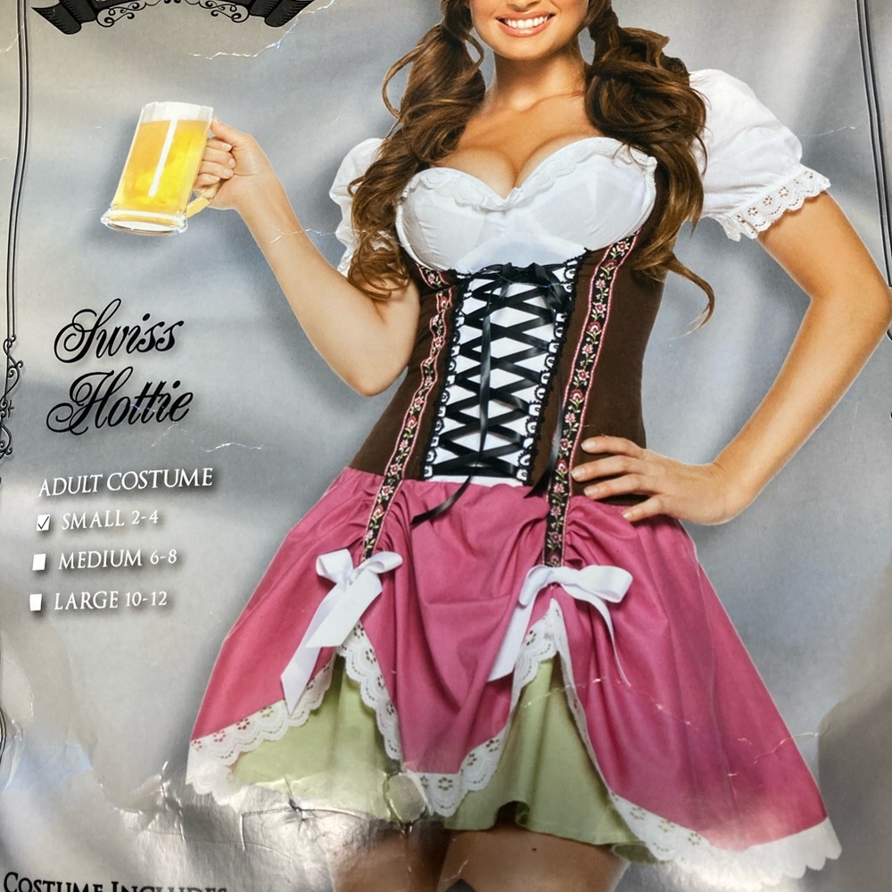 Oktoberfest, Swiss hottie, beer girl costume